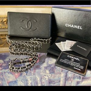 CHANEL Chained Wallet on Chain Purse Wallet